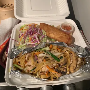 L4. Pad Woon Sen Lunch Special