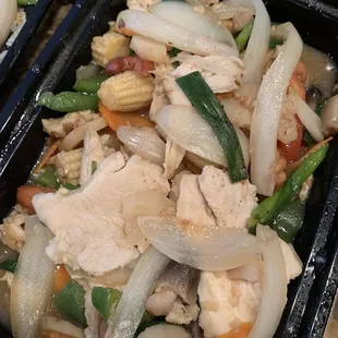 The Cashew Nuts with Chicken. Very good.