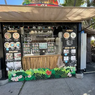 Thai Shack at NEX- it's open to the public not only military...