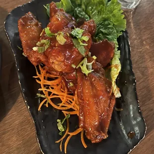 Crispy wings