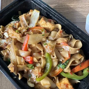 Vegan Drunken Noodles