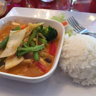 Vegetable Red Curry