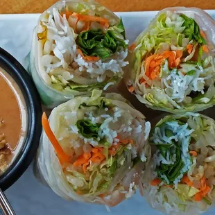 Very enjoyable salad rolls