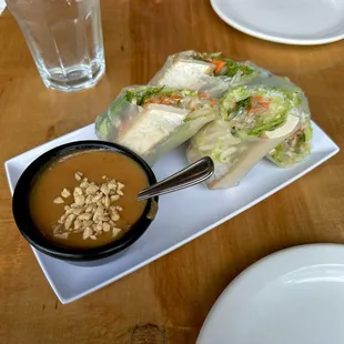 Tofu Salad Rolls