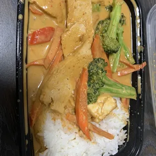 Tofu Peanut Curry
