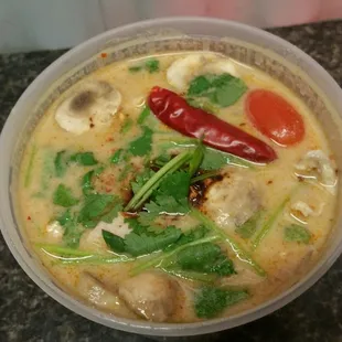 Coconut Milk Soup
