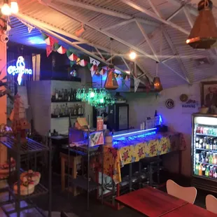 The back area is muy funky