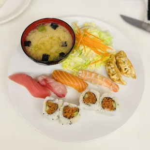 sushi and sashimi, food, sashimi, sushi