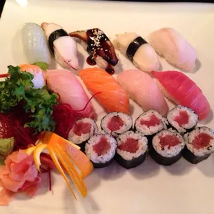 sushi, food, sashimi, sushi and sashimi