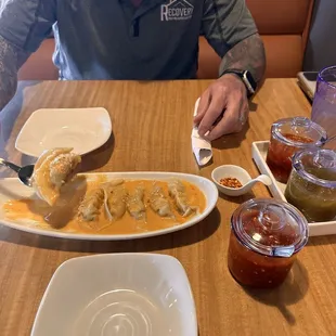 7. Steaamed Potstickers