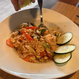 Shrimp Thai 62. Spicy Basil Fried Rice