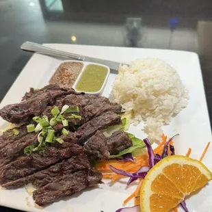 Crying tiger lunch menu