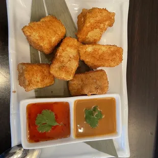 Fried tofu