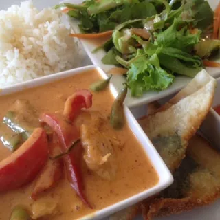 Panang Curry Lunch