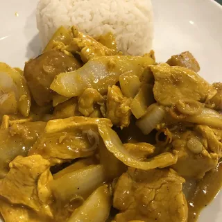 Curry Chicken With Rice