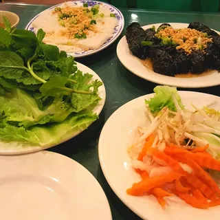 Grilled Ground Beef Wrapped In Grape Leaves