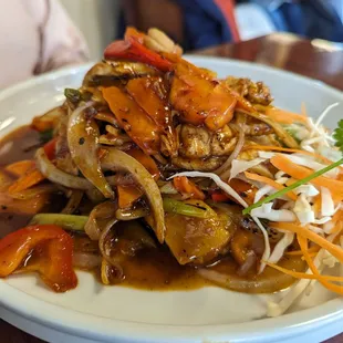 Mango chicken - excellent