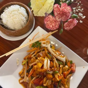 J. Fresh Mango Chicken