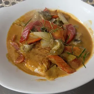 Choo Chee Grilled Salmon