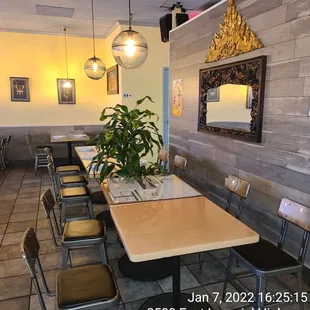 the interior of a restaurant