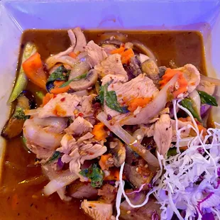 Spicy Eggplant with Chicken