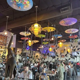 Lovely decorations, looking forward to trying the menu. The place is full