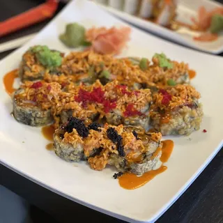 Tuna Bomb Roll Tempura Style
