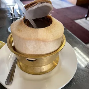 Coconut drink - fresh coconut water. Super refreshing