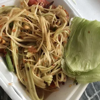 Raw Papaya Salad