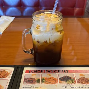 Thai iced tea