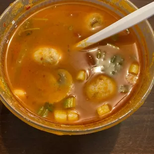 Small Tom Yum Soup