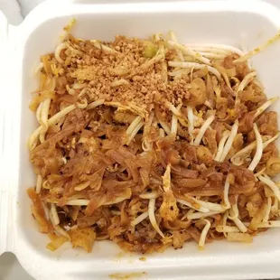 $5 Chicken Pad Thai Monday special. Small portion. Noodles were bitsy and mushy. 7/19/2021