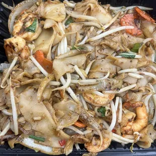 Pad Kee Mow Shrimp