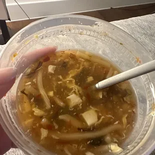Small Hot and Sour Soup