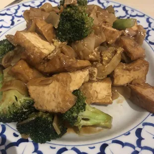 Tofu, Noodle, Broccoli