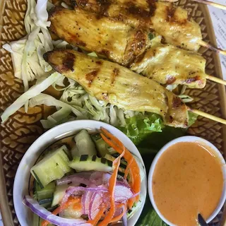 6. Satay Chicken