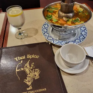 The soup broth is too sweet &amp; salty make thirsty $16.95 &amp; skimp on vegetables 2/8/23