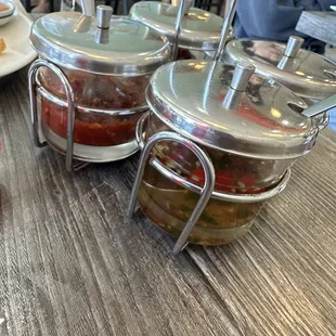 The torture pots. Play carefully or your intestines will be angry!