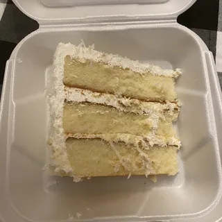 Homemade Coconut Layer Cake