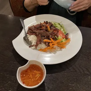 Vietnamese Rice Plate