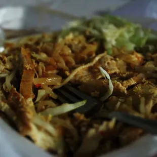 Chicken pad thai