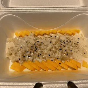 Mango sticky rice