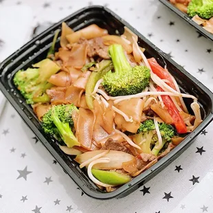 Drunken Noodles with beef