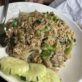 Spicy Basil Fried Rice