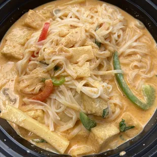 Curry Noodle with tofu