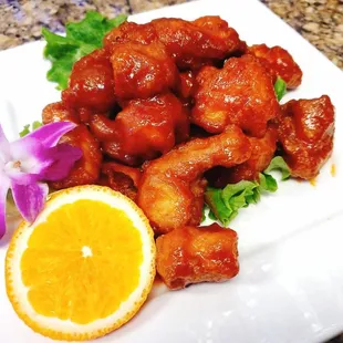 Orange chicken