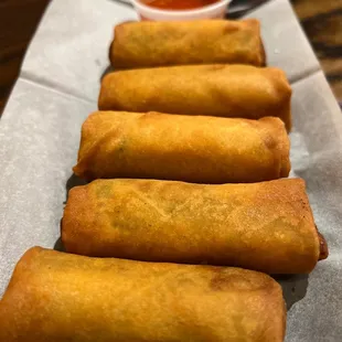 Fried rolls (more wrap than filling)