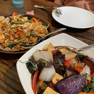 Spicy Eggplant Drunken Noodle