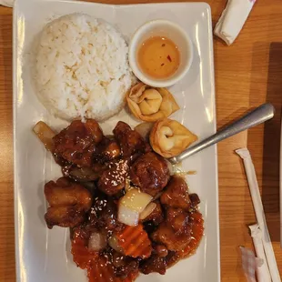 Orange chicken