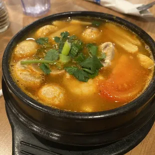 Tom yum soup